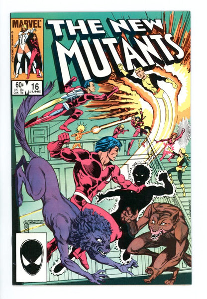 New Mutants #16  FN+  1st appearance of  James Proudstar (Warpath)