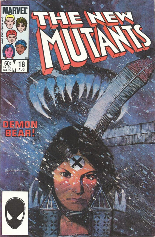 New Mutants #18  FN+  1st appearance of Warlock