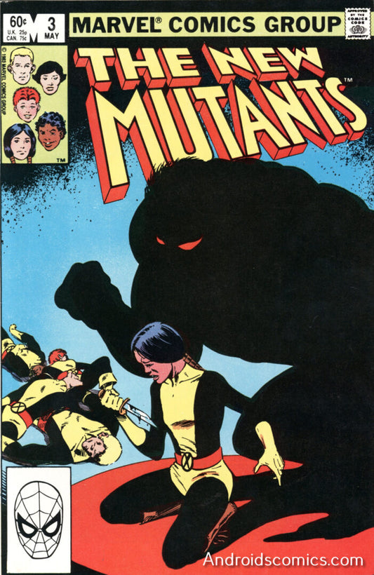 New Mutants #3  VF  1st cameo appearance of Demon Bear