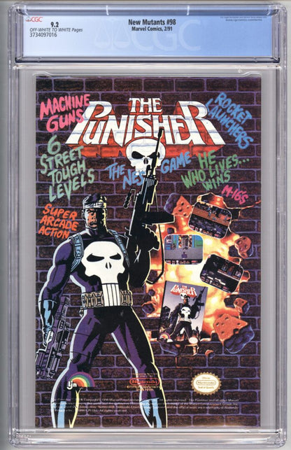 New Mutants #98  CGC 9.2  1st appearance of Deadpool