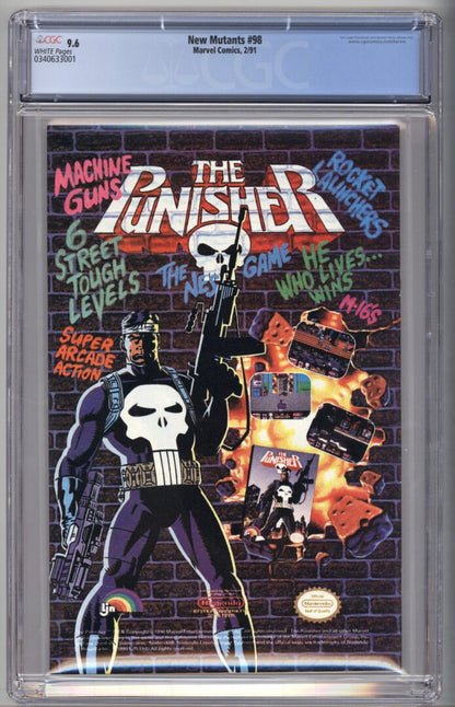 New Mutants #98  CGC 9.6  1st appearnace of Deadpool