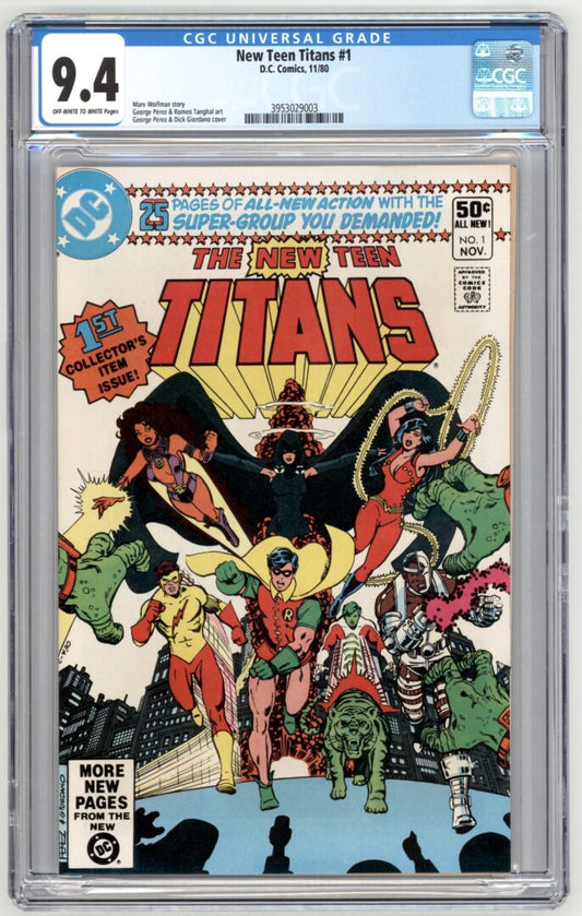 New Teen Titans #1  CGC 9.4
