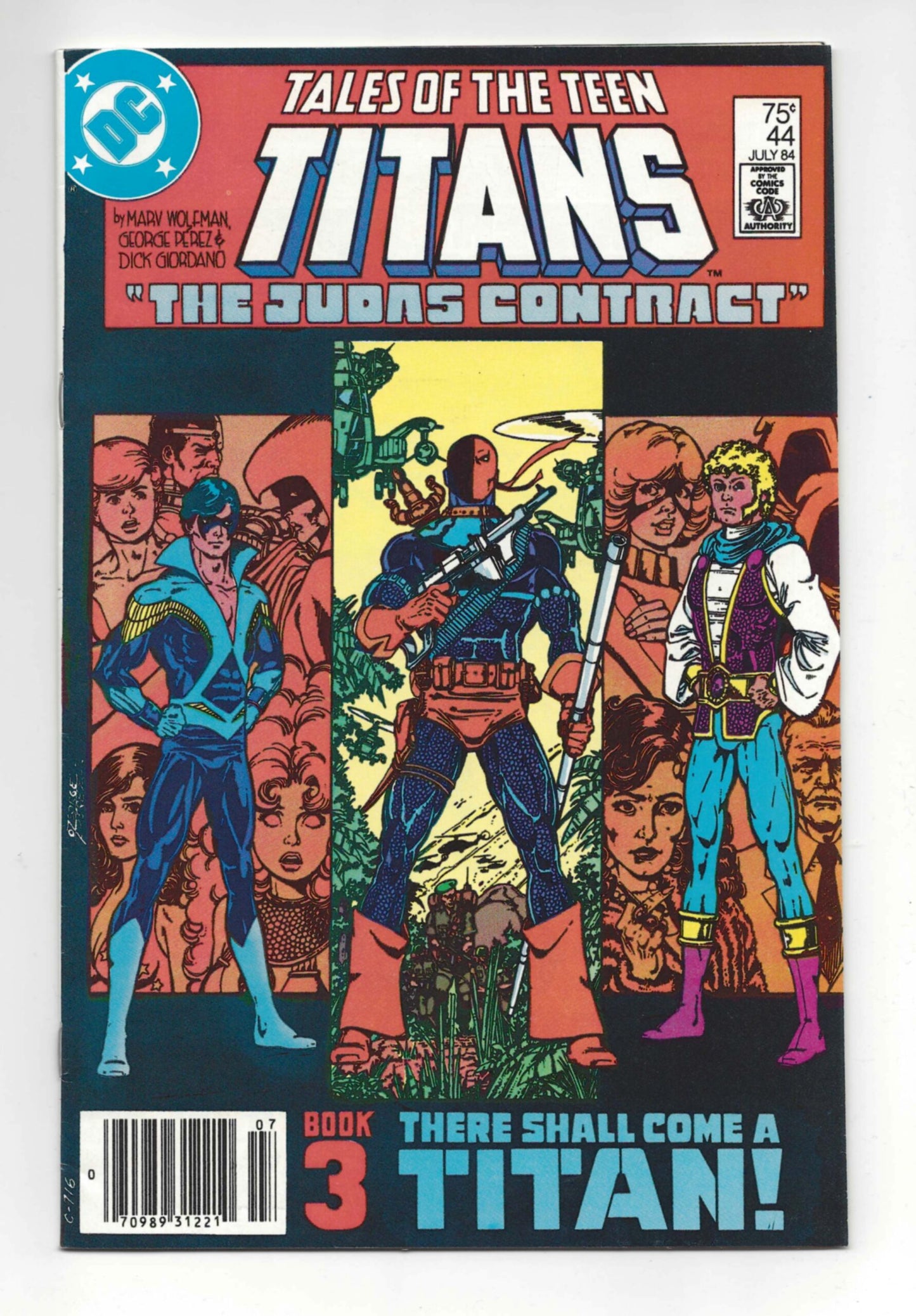 New Teen Titans #44  VF  1st Dick Grayson as Nightwing