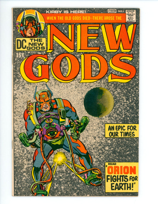 New Gods #1  FN 1st App. of Orion, High-Father, & Kalibak