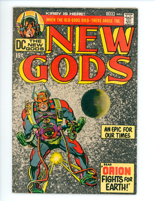 New Gods #1  FN- 1st App. of Orion, High-Father, & Kalibak