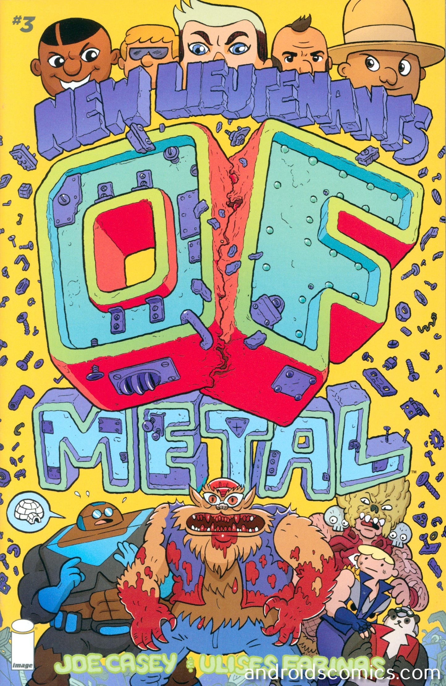 New Lieutenants Of Metal #3 (Of 4)