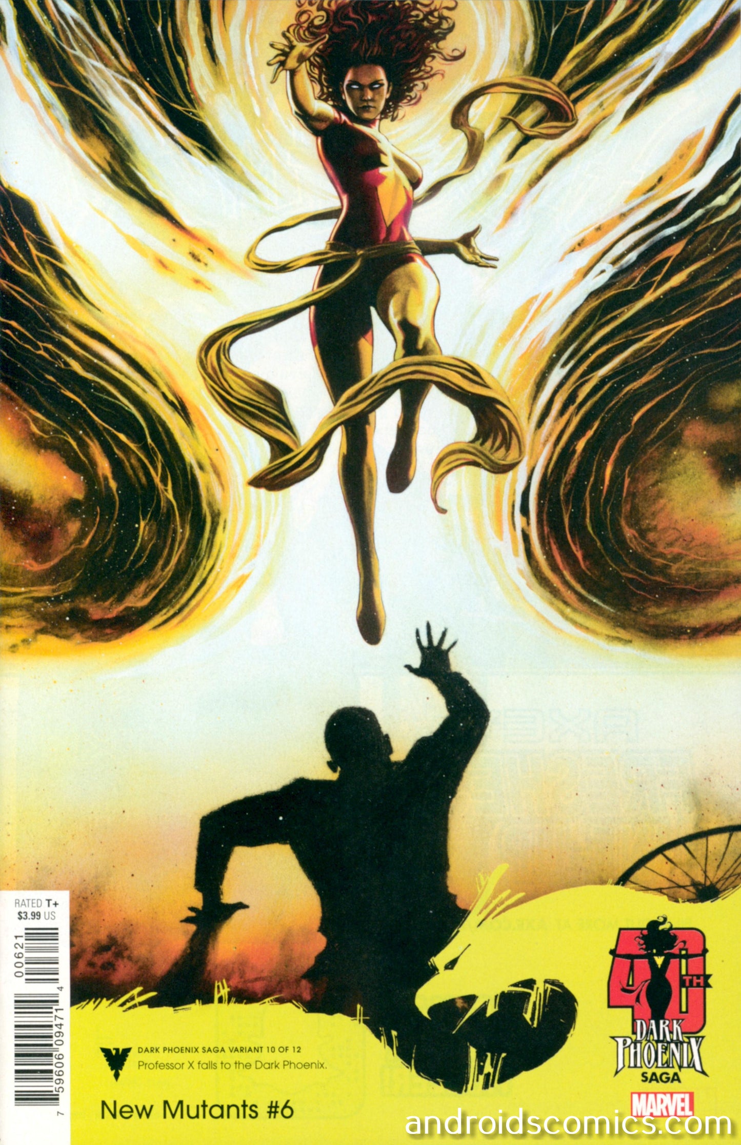 New Mutants #6 Coker Dark Phoenix 40Th Ann. Variant