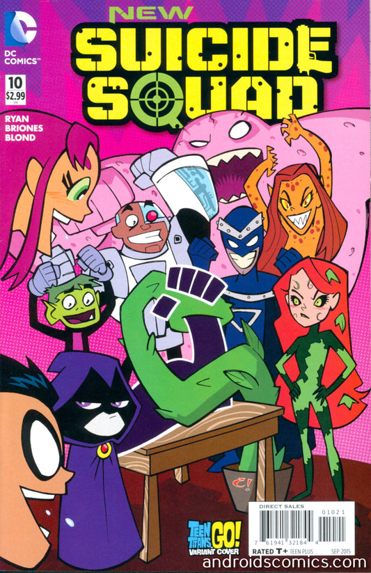 New Suicide Squad #10 Teen Titans Go Variant Edition