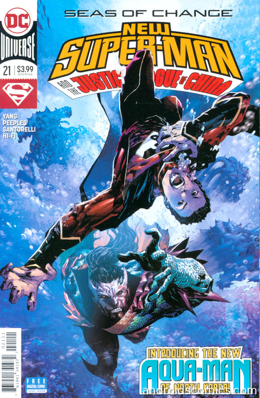 New Super Man & The Justice League Of China #21