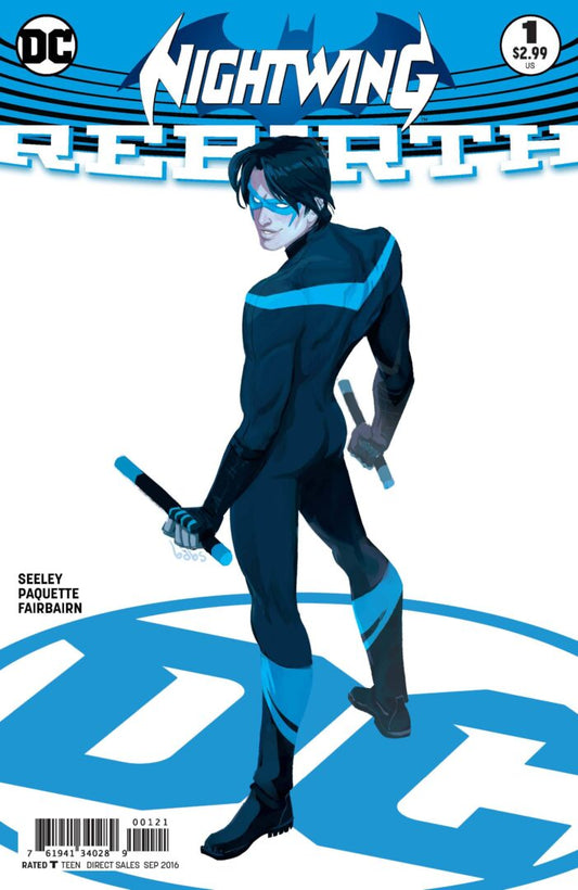 Nightwing Rebirth #1  Cover B  NM