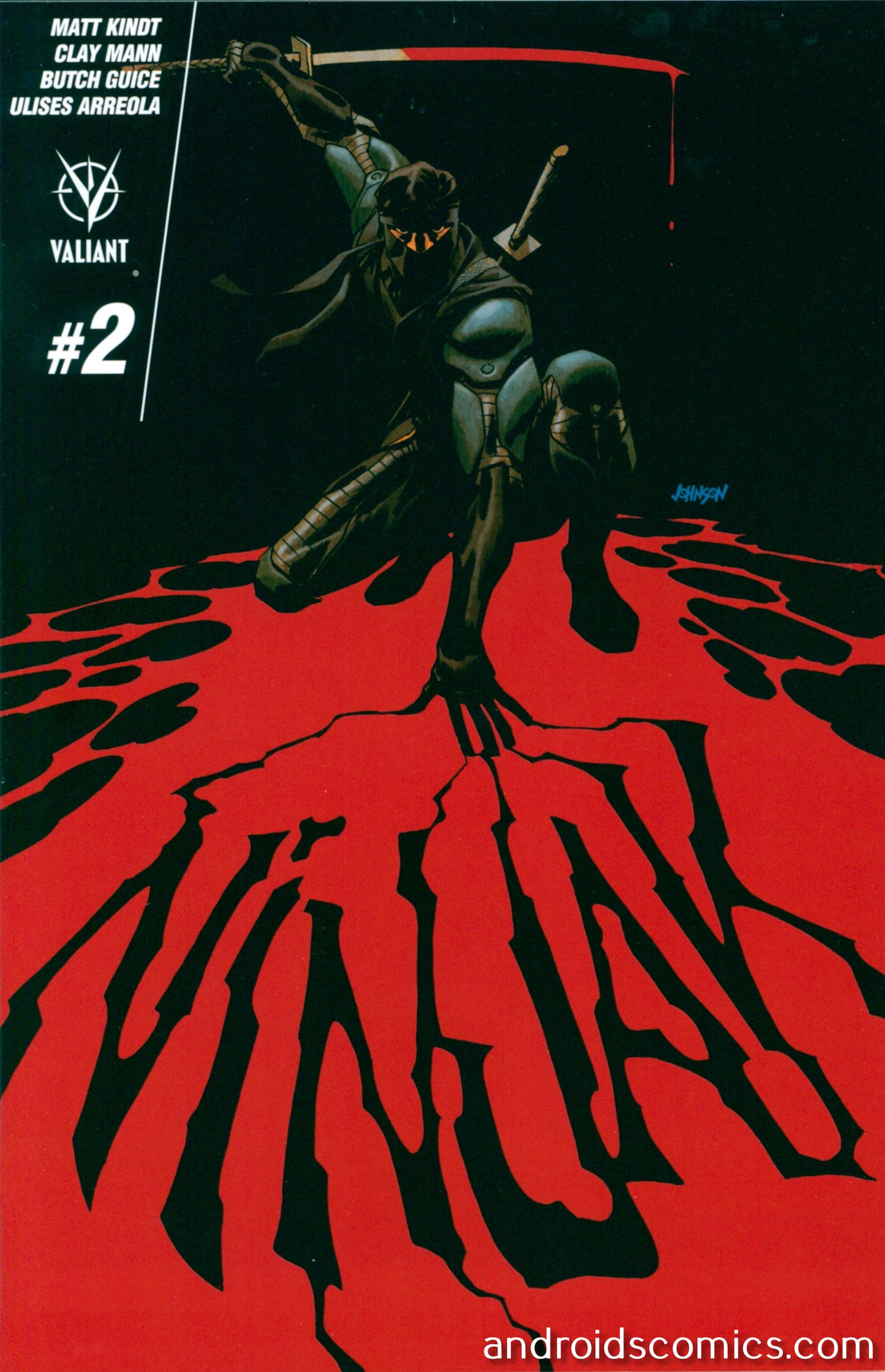 Ninjak #2 Cover B Johnson (Next)