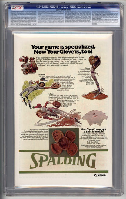 Nova #1  CGC 9.4  Origin and 1st appearance of Nova