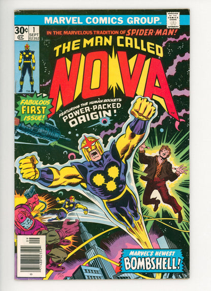 Nova #1  VG+  Origin & 1st App. of Nova