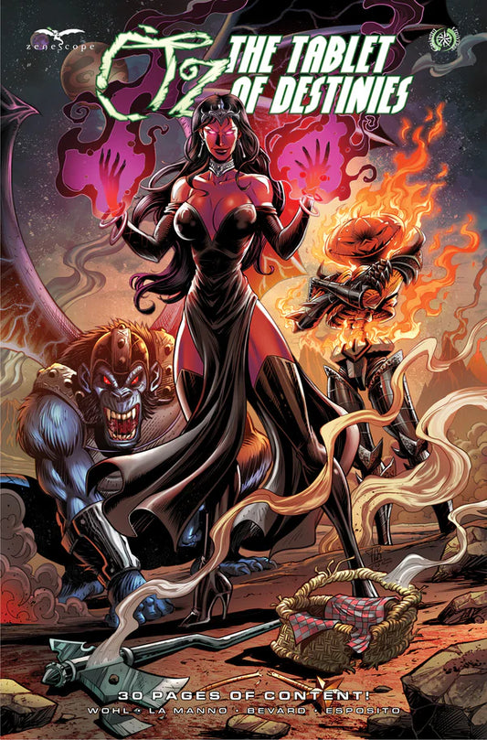 Oz The Tablet of Destinies #1 B Cover