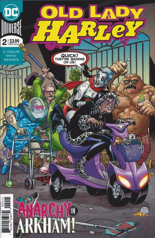 Old Lady Harley #2  NM