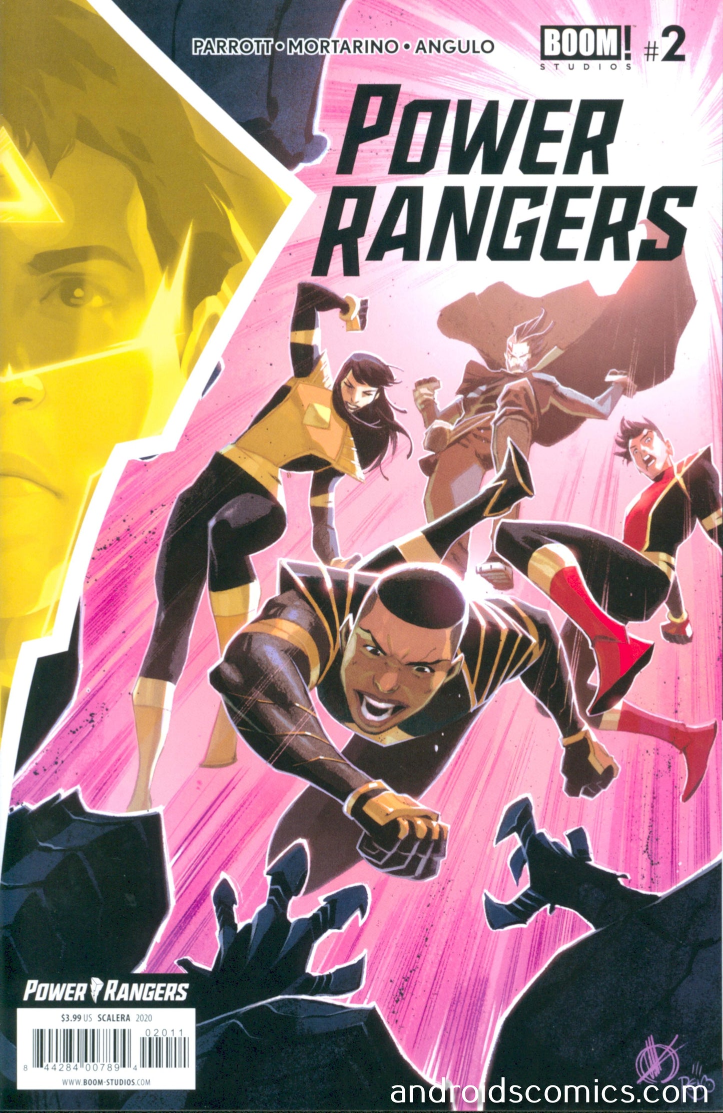 Power Rangers #2 Cover A Scalera