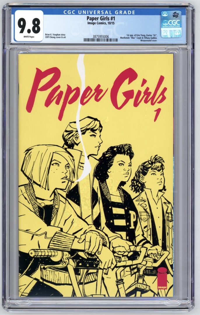 Paper Girls #1  CGC 9.8