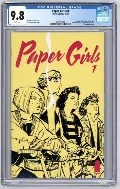 Paper Girls #1  CGC 9.8