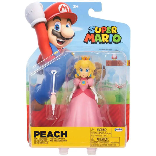 Super Mario Peach w/umbrella World of Nintendo