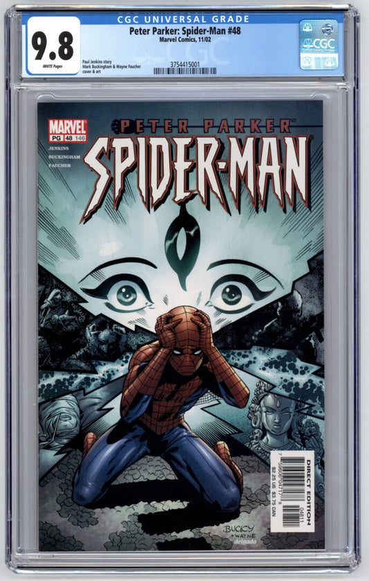 Peter Parker: Spider-Man #48  CGC 9.8  1st App. of Enigma