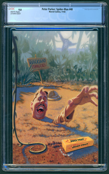 Peter Parker: Spider-Man #48  CGC 9.8  1st App. of Enigma