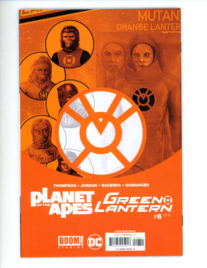 Planet Of Apes Green Lantern #6 Unlock Vintage Figure Variant NM