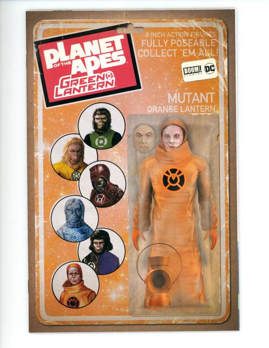 Planet Of Apes Green Lantern #6 Unlock Vintage Figure Variant NM