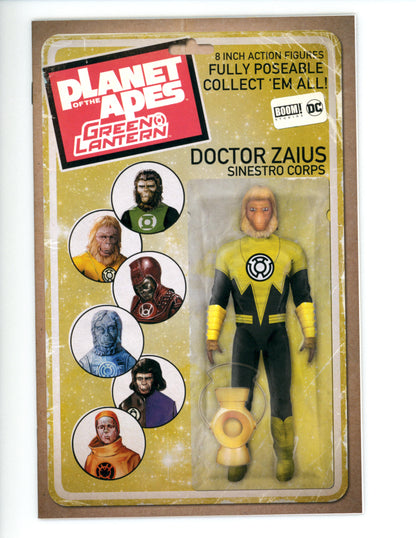 Planet Of The Apes Green Lantern #2  Action Figure Variant NM