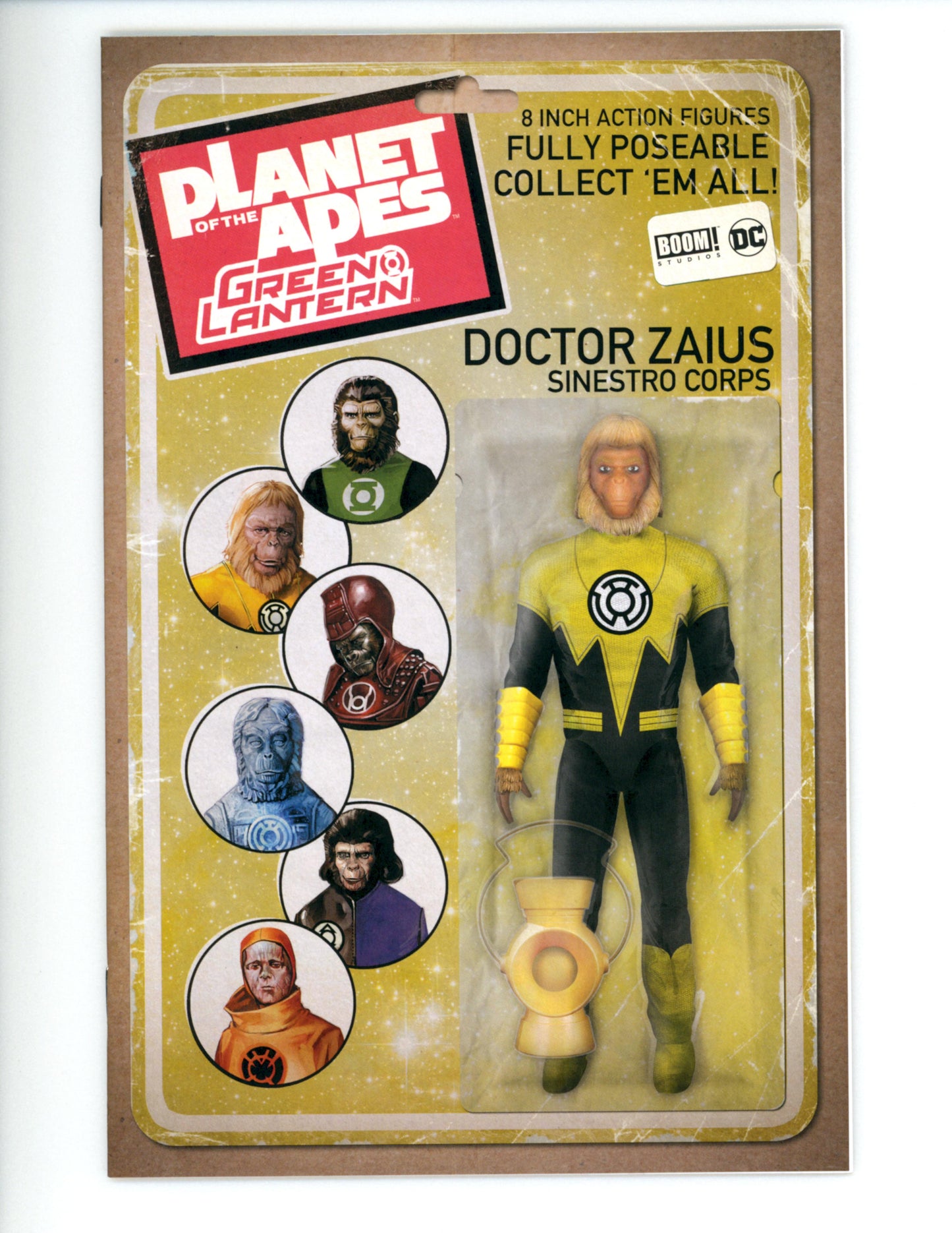 Planet Of The Apes Green Lantern #2  Action Figure Variant NM