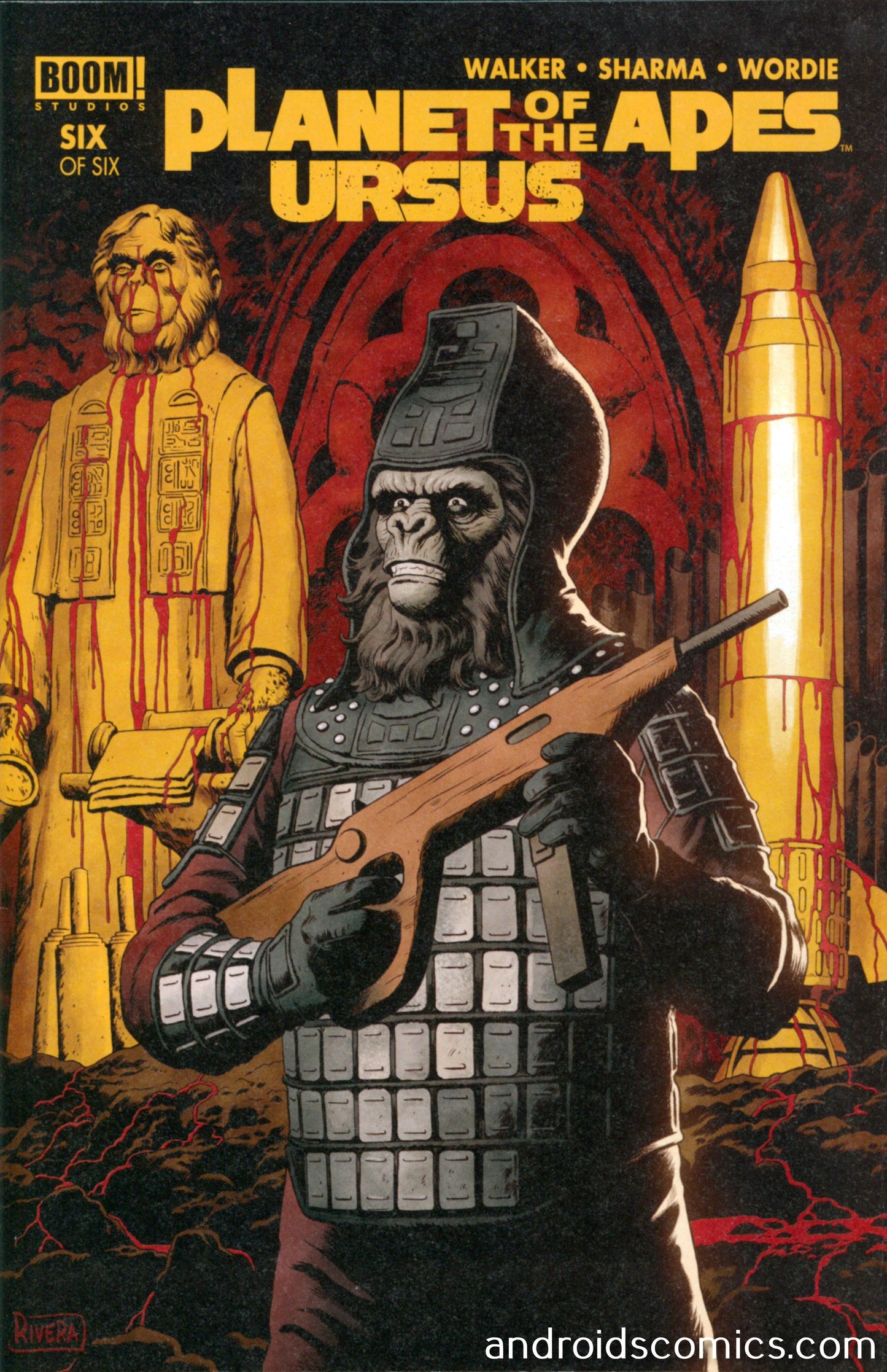 Planet Of The Apes Ursus #6 Main & Mix