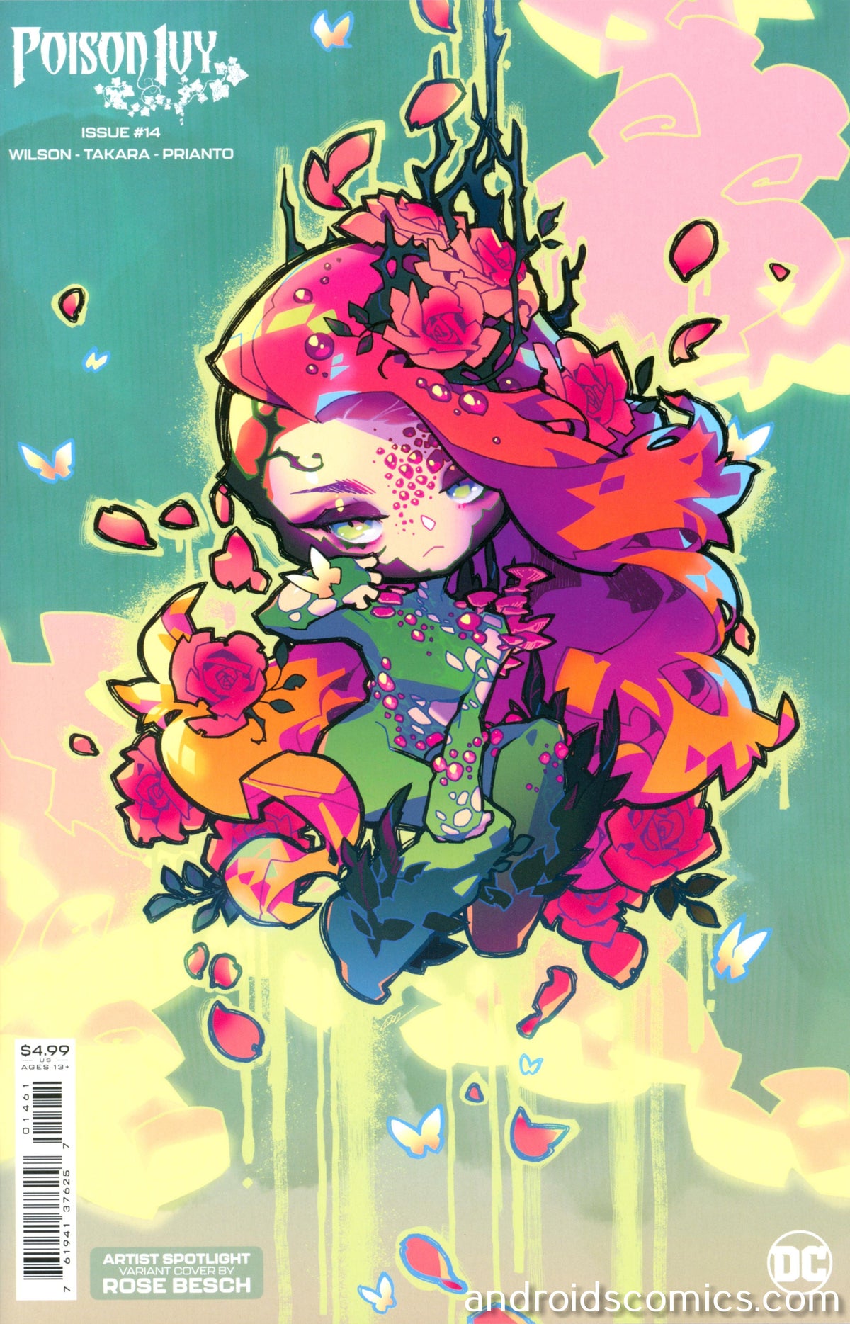 Poison Ivy #14 Cover D Rose Besch Creator Variant