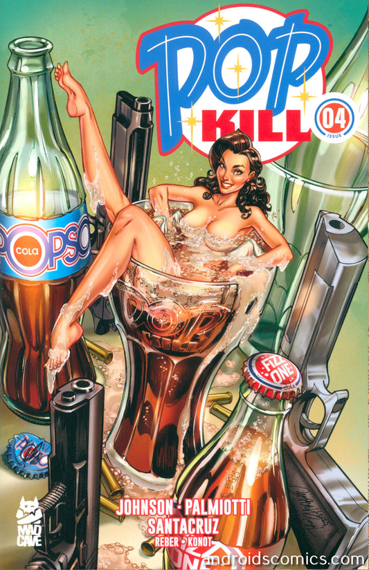 Pop Kill #4 (Of 4) Cover C J Scott Campbell Frisky Variant (Mature)
