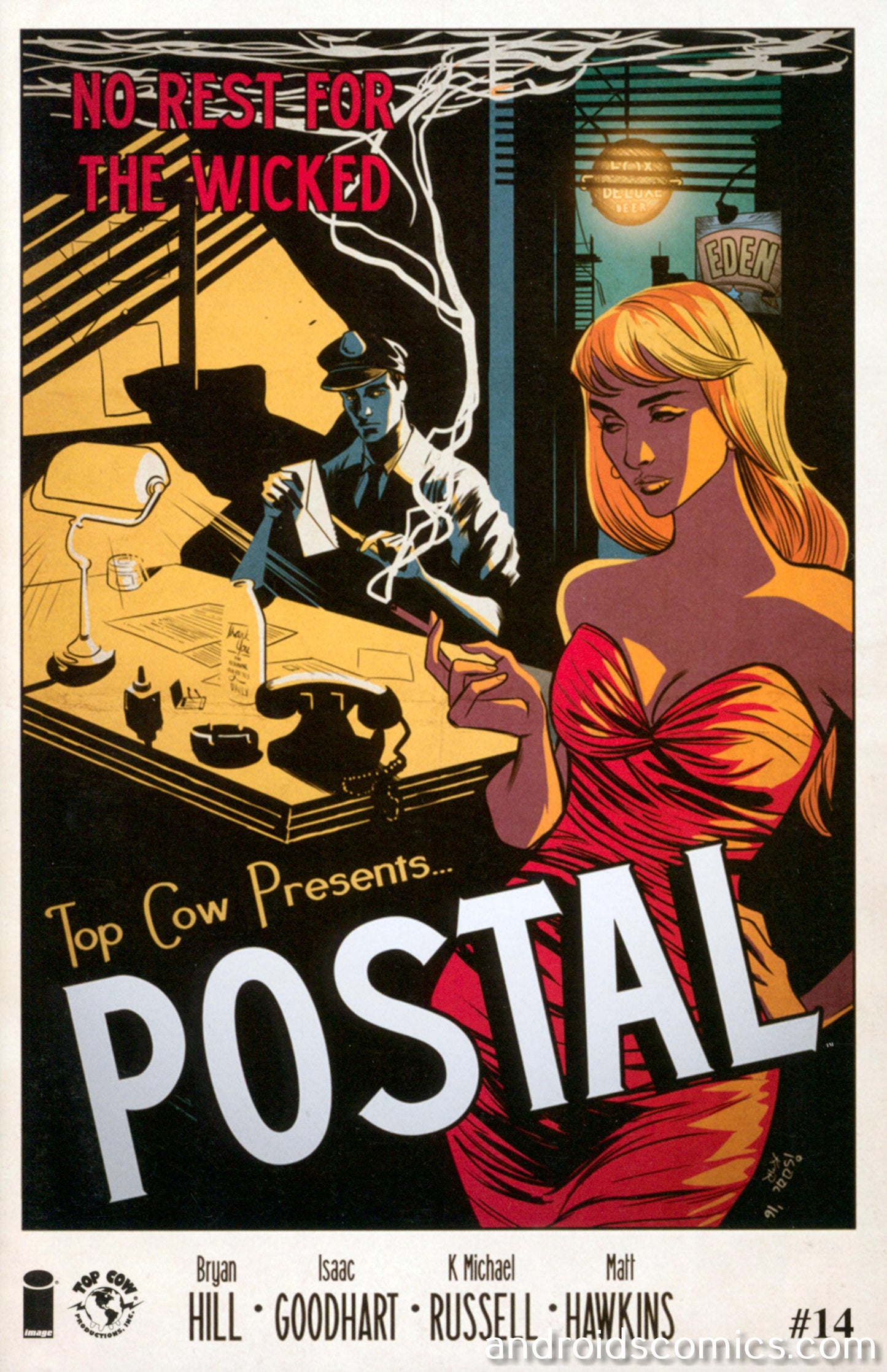 Postal #14 Cover B Goodhart (Mature)