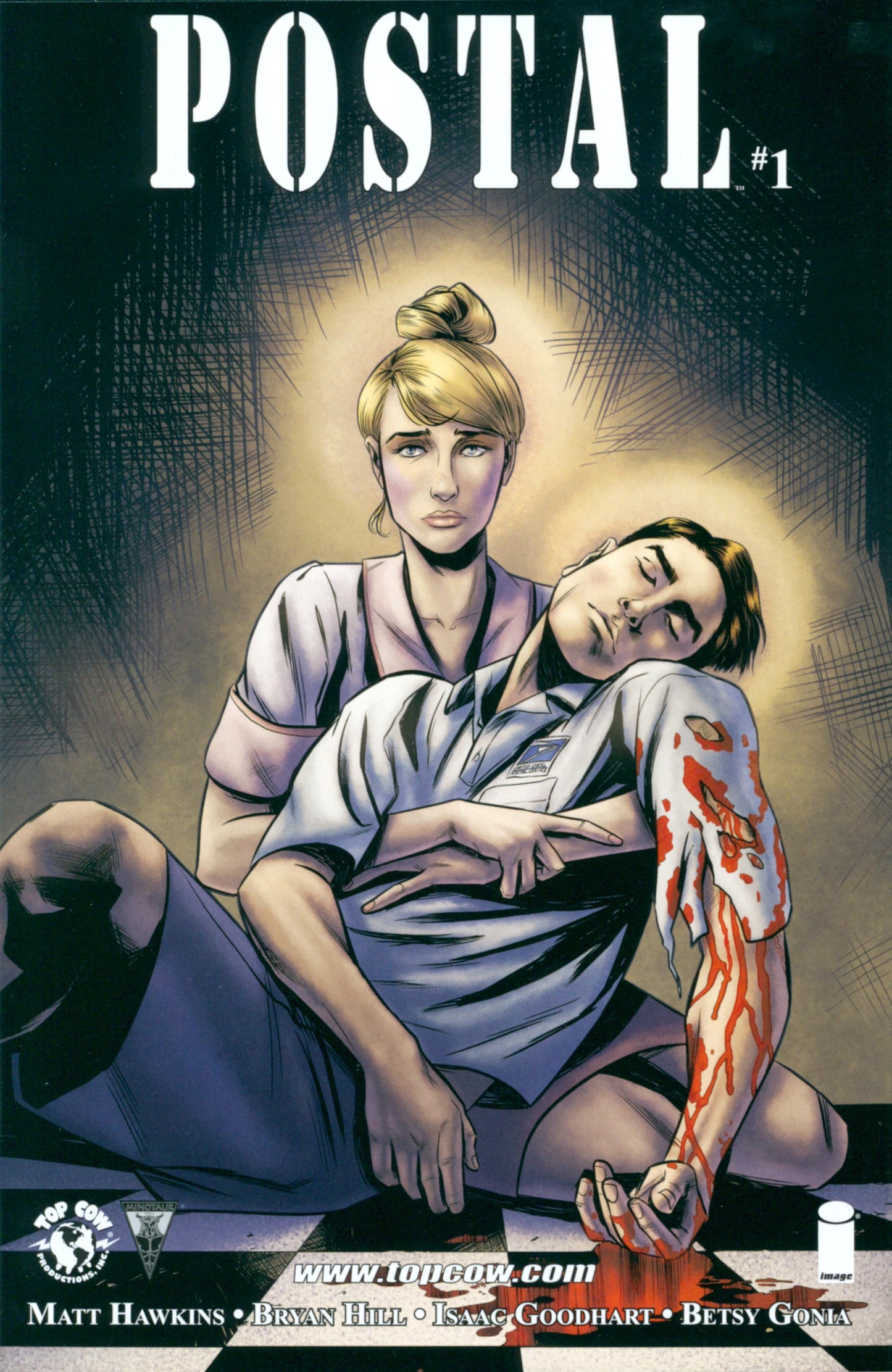 Postal #1 Cover B  Goodhart