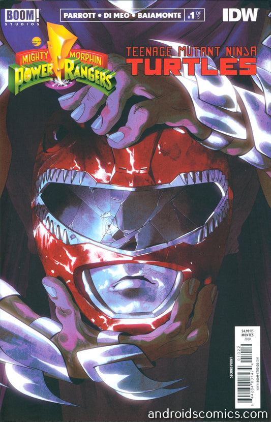 Power Rangers Teenage Mutant Ninja Turtles #1 2nd Print