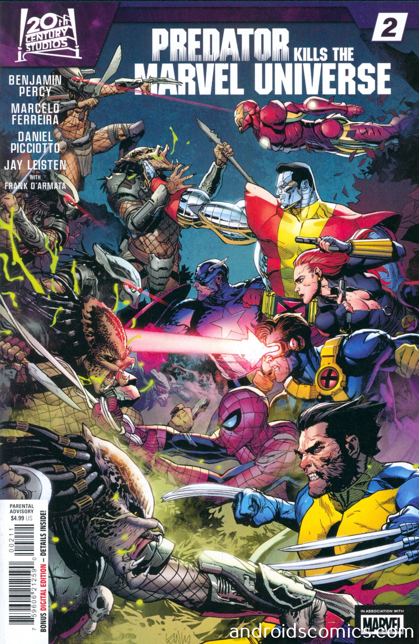 Predator Kills The Marvel Universe #2