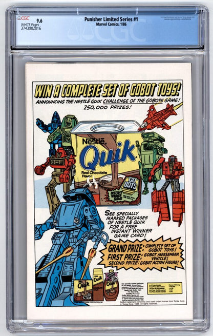 Punisher #1  CGC 9.6