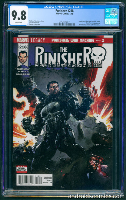 Punisher #218 CGC 9.8