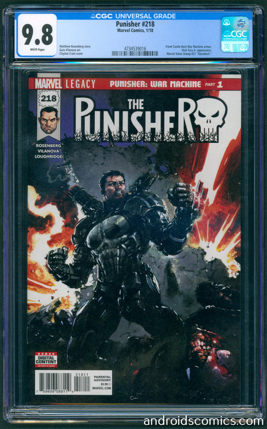 Punisher #219 CGC 9.8