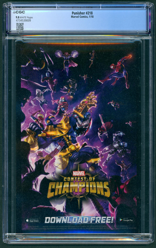 Punisher #218 CGC 9.8