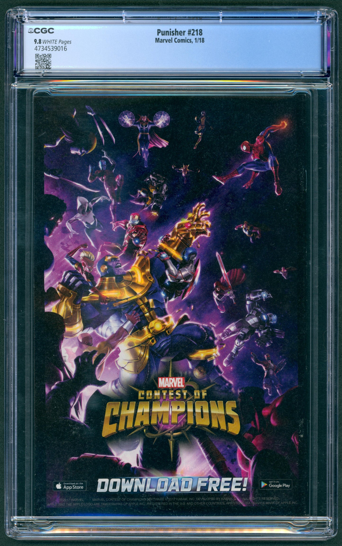 Punisher #219 CGC 9.8