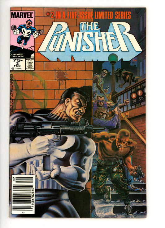 Punisher #2   Newsstand  FN
