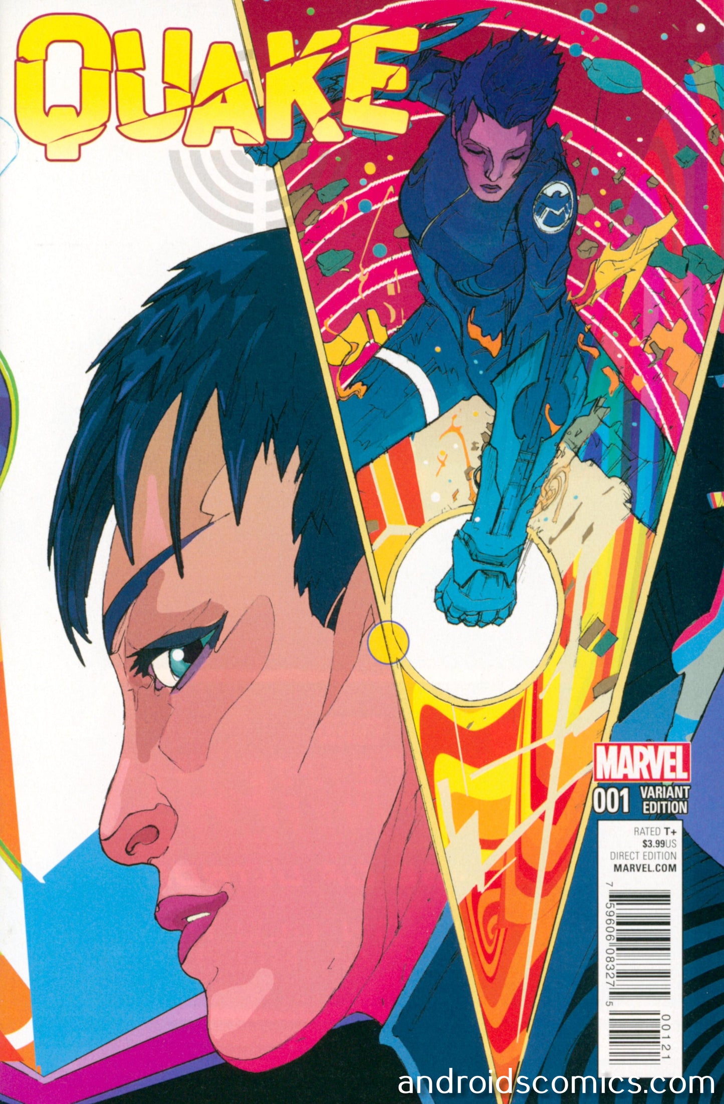 Quake Shield 50 Th Anniversary #1 Ward Variant