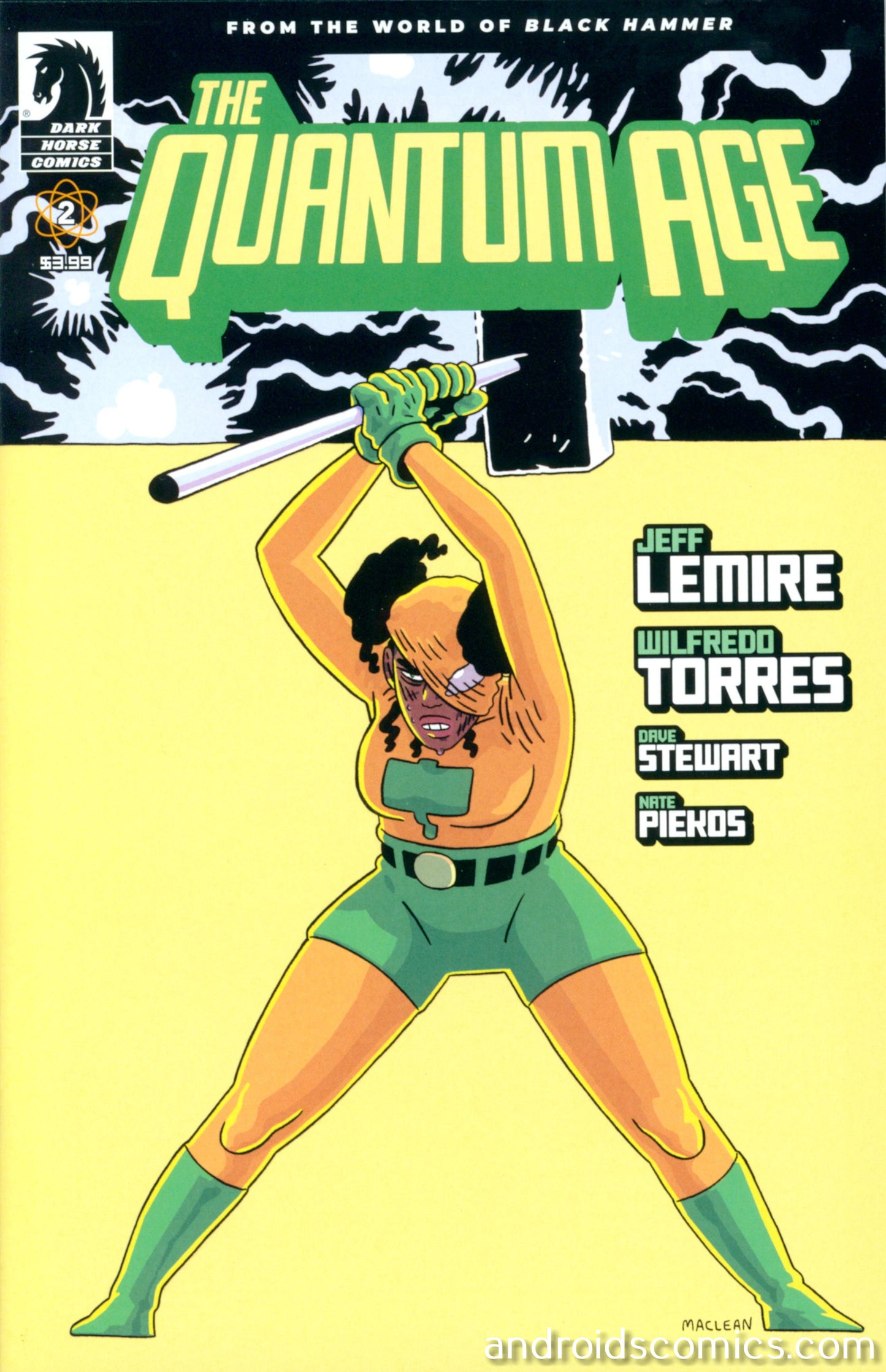 Quantum Age From World Of Black Hammer #2 Maclean Cover