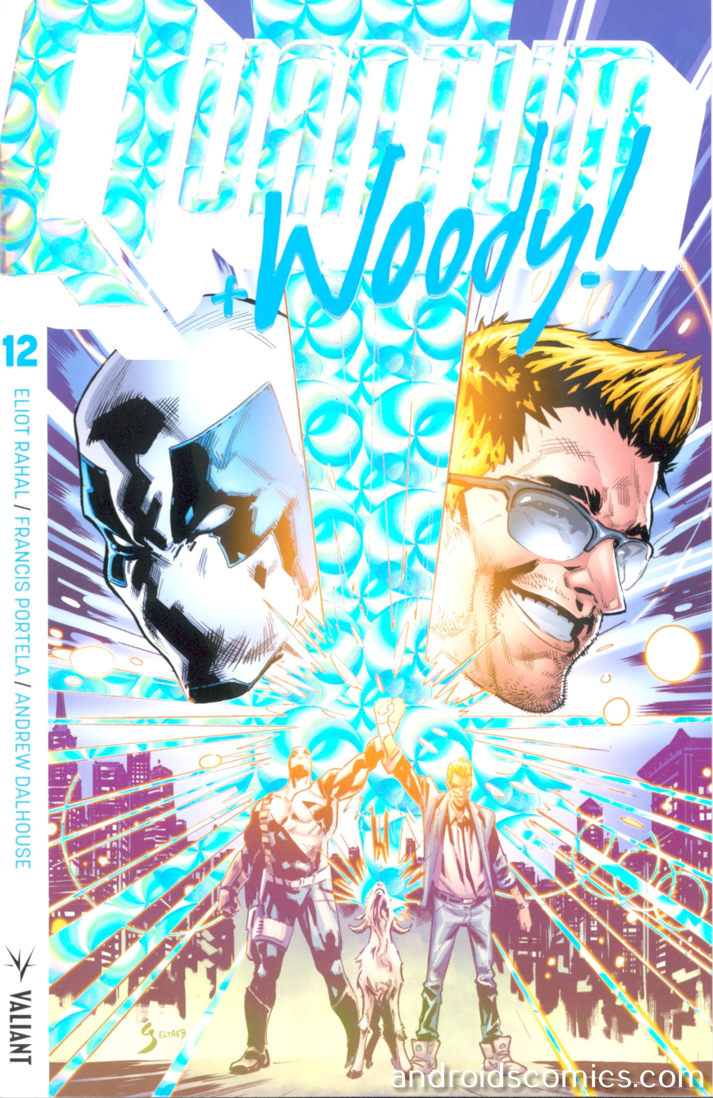 Quantum & Woody (2017) #12 Cover B Ultra Foil Shaw