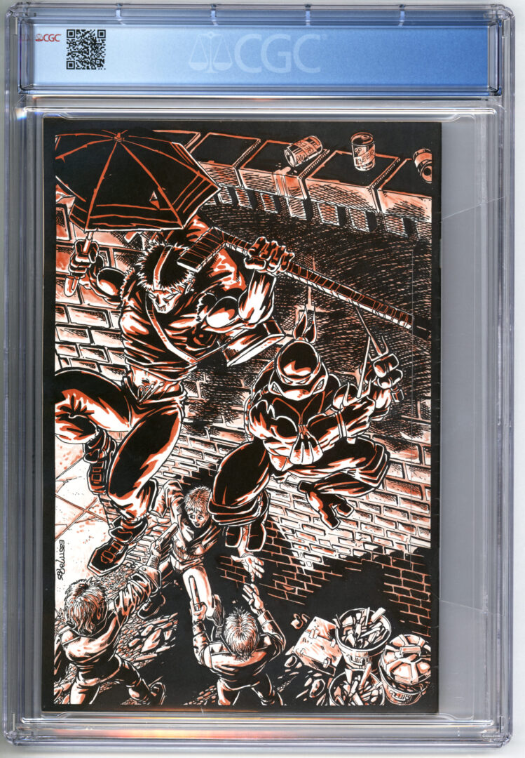 Raphael #1  CGC 7.5  1st App. of Casey Jones