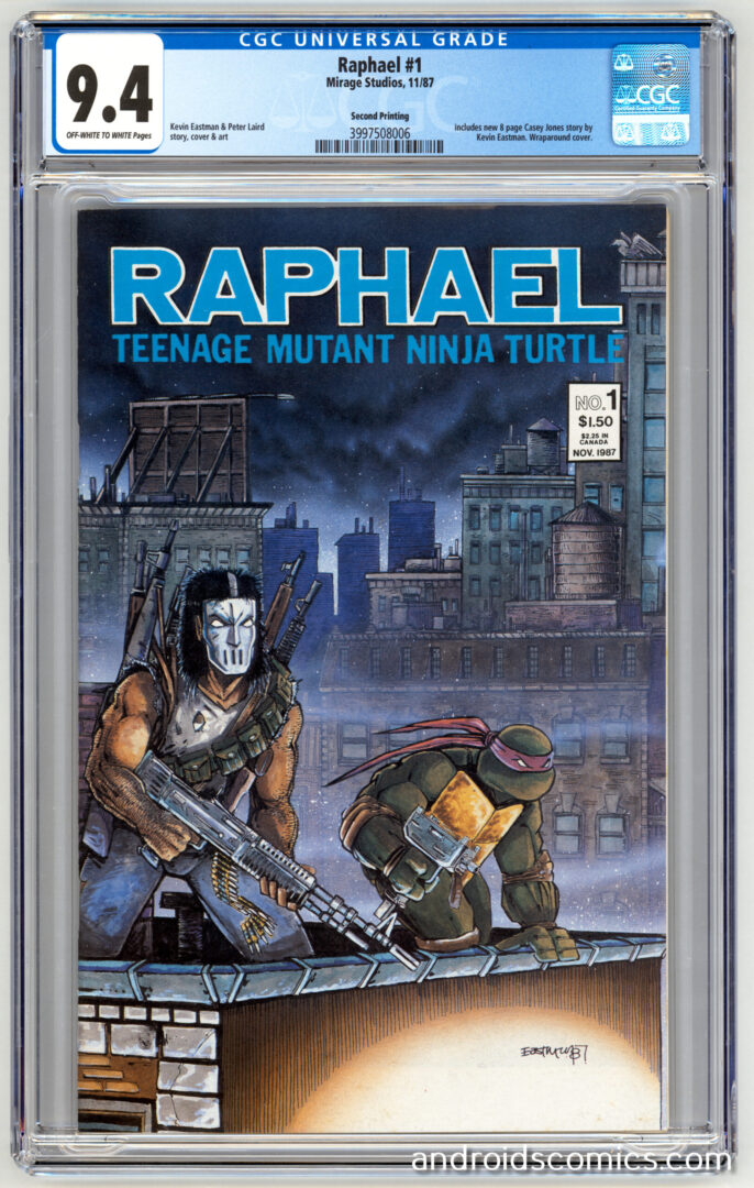 Raphael #1  CGC 9.4  2nd Print