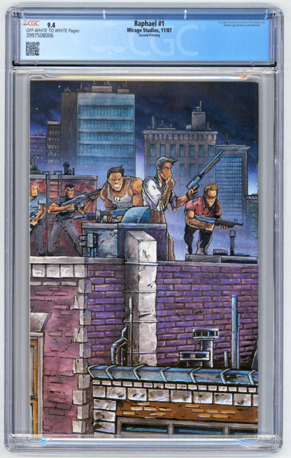 Raphael #1  CGC 9.4  2nd Print