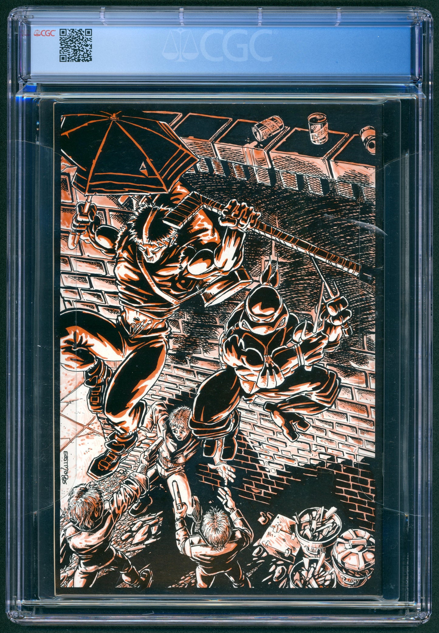 Raphael #1  CGC 9.2  1st App. of Casey Jones