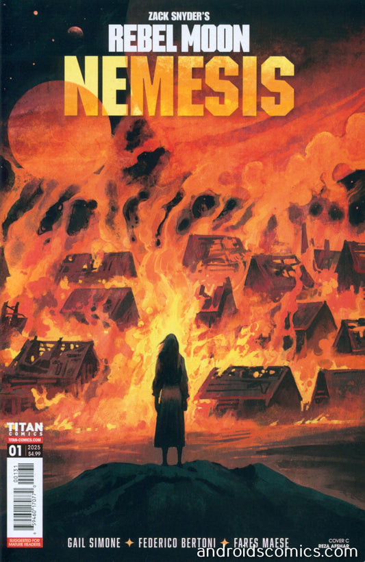 Rebel Moon Nemesis #1 (Of 4) Cover C Reza Afshar Variant